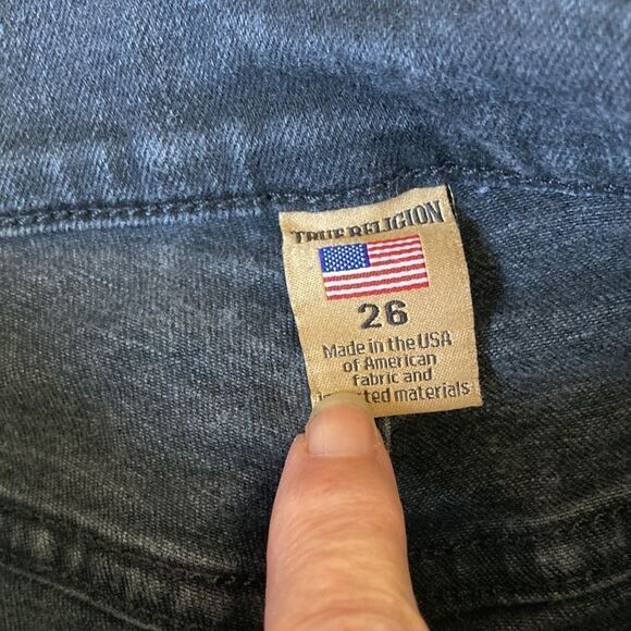 True Religion Modern Art Harper High Rise Super Skinny Jeans Size 26 - Picture 6 of 16